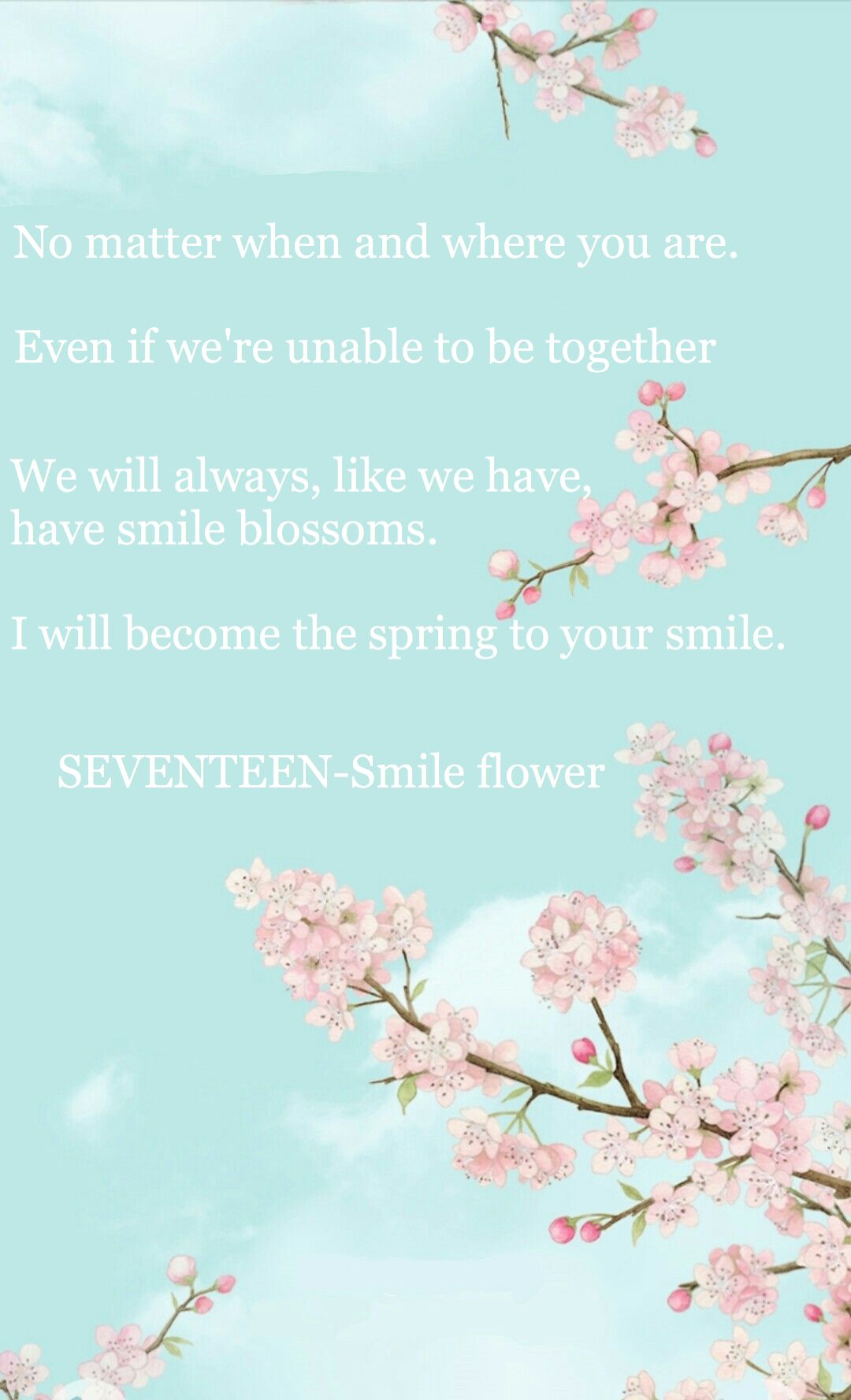Seventeen Smile Flower Snowfirst Lyrics