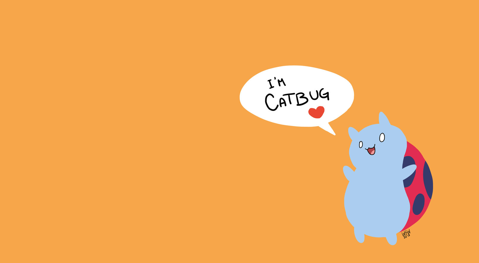 Catbug By Water Wing