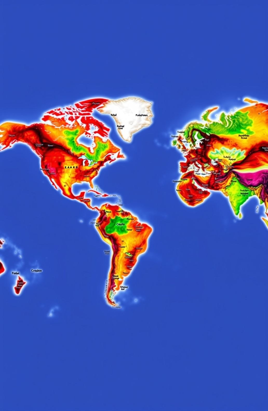 World Map Wallpaper High Resolution