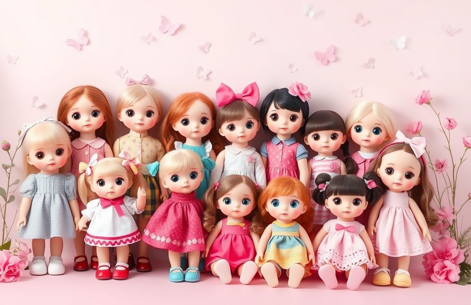 Cute Dolls Wallpaper