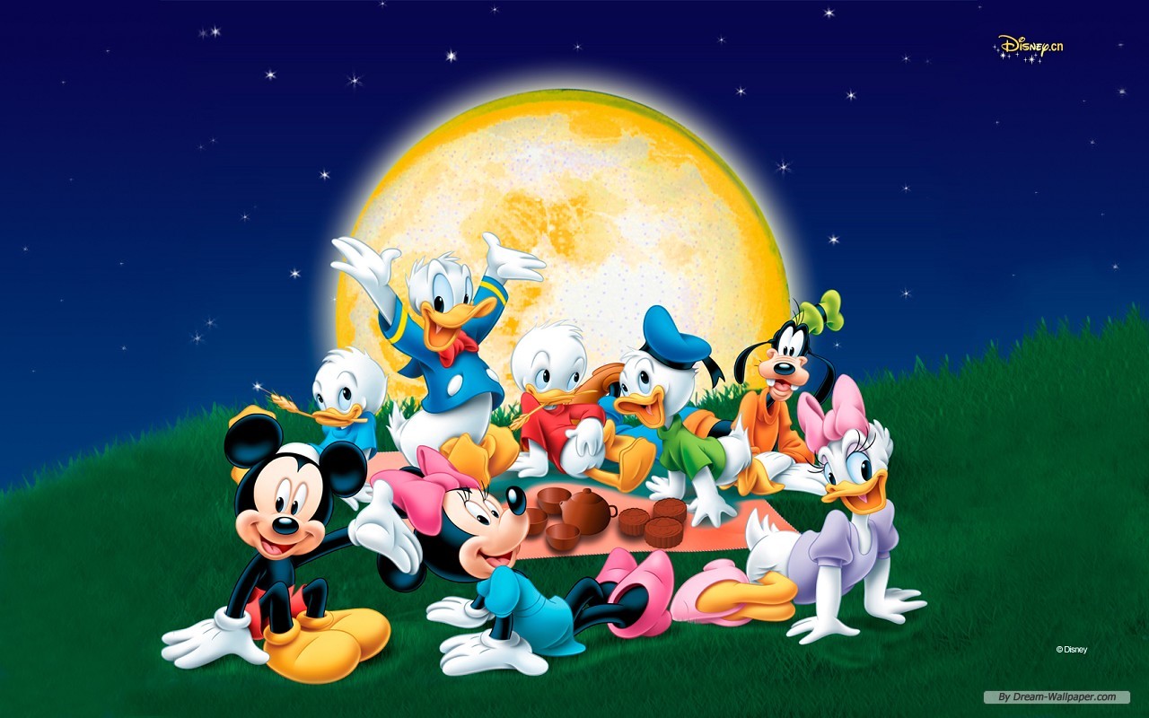 Wallpaper Cartoon Disney Theme