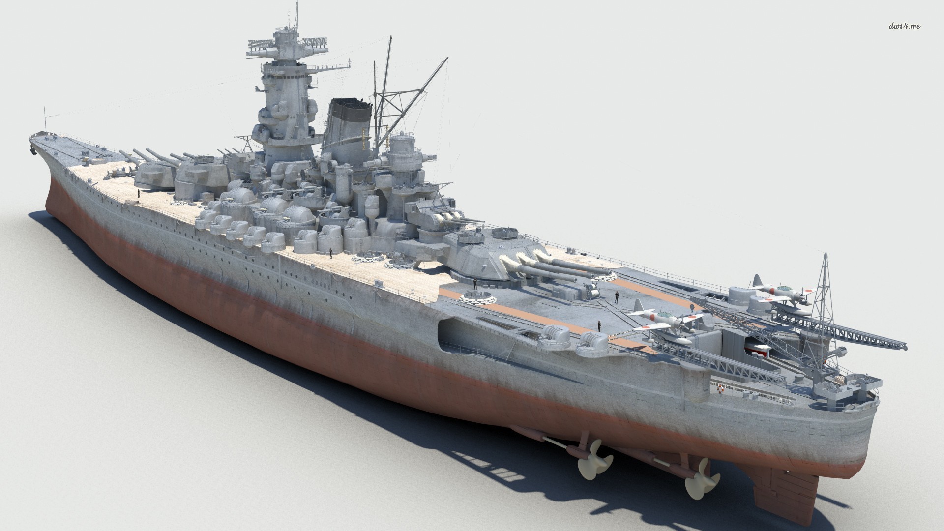 Yamato Battleship Wallpaper