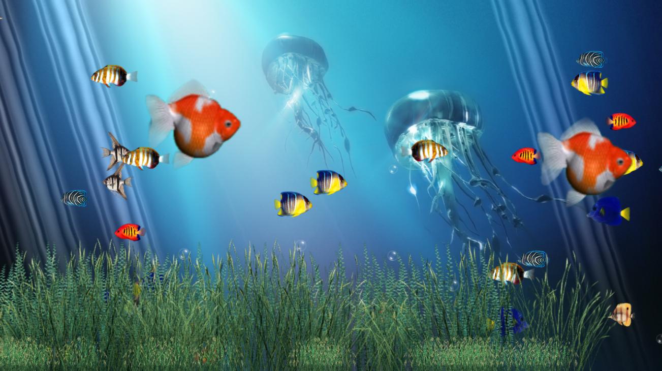 Ocean Life Aquarium Animated Wallpaper Collection