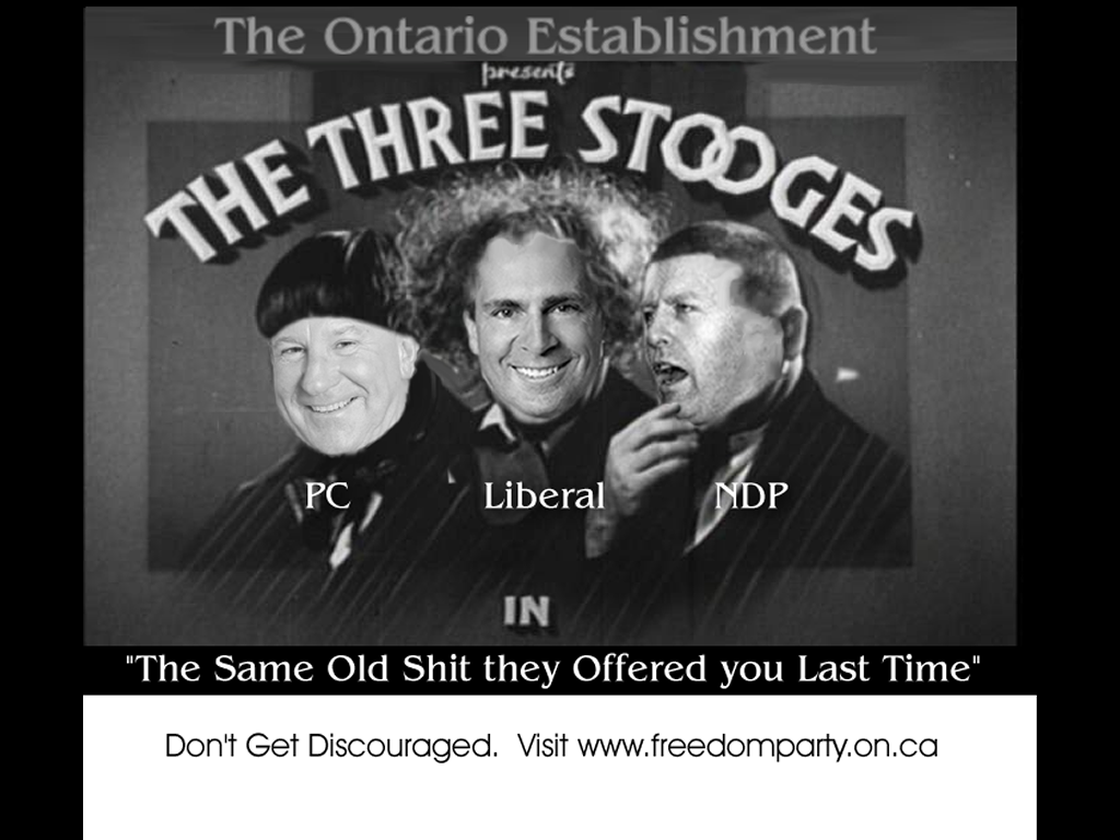 The Three Stooges Pc Liberal Ndp