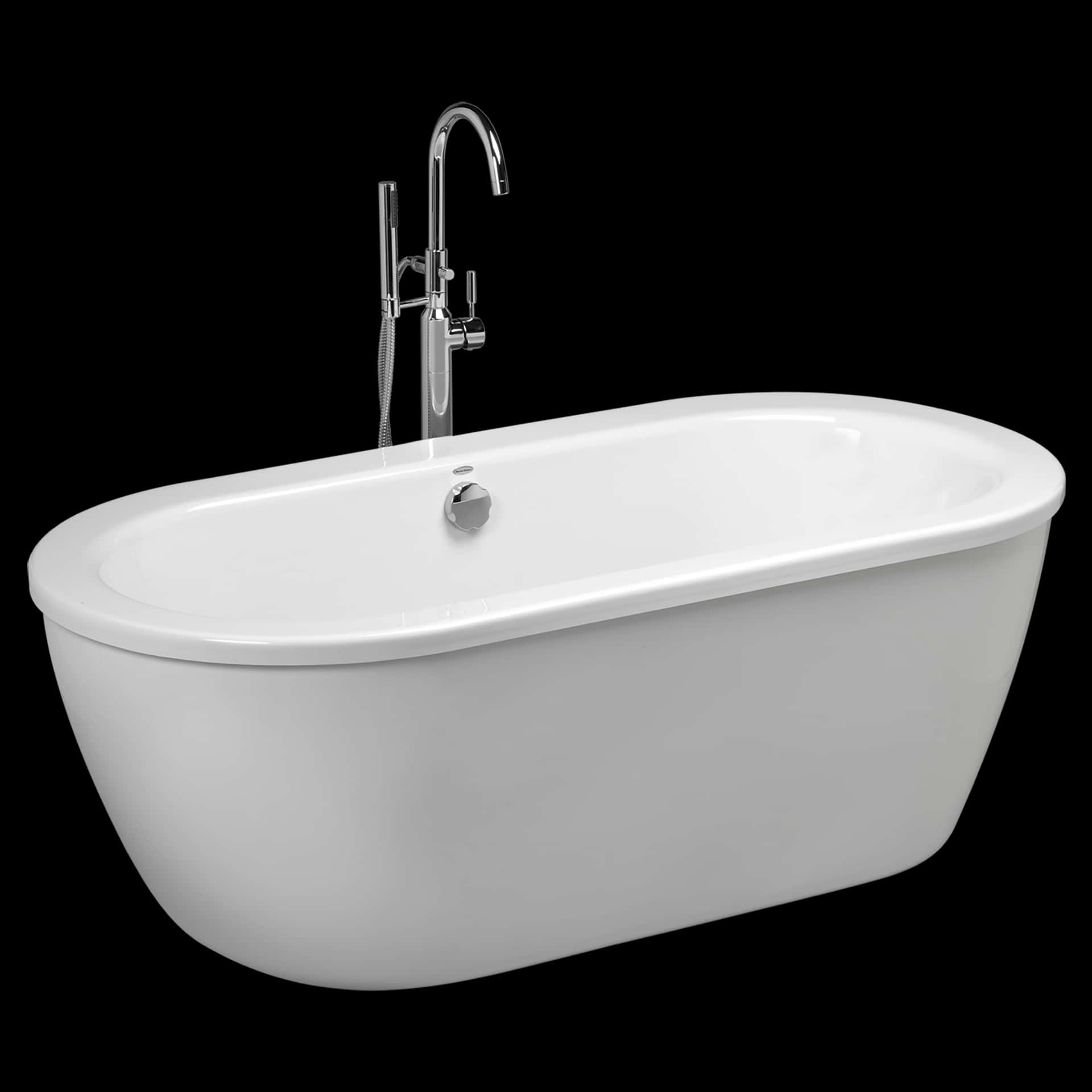 Modern Standing Bathtub Wallpaper