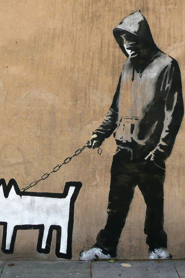 Banksy iPhone Wallpaper HD