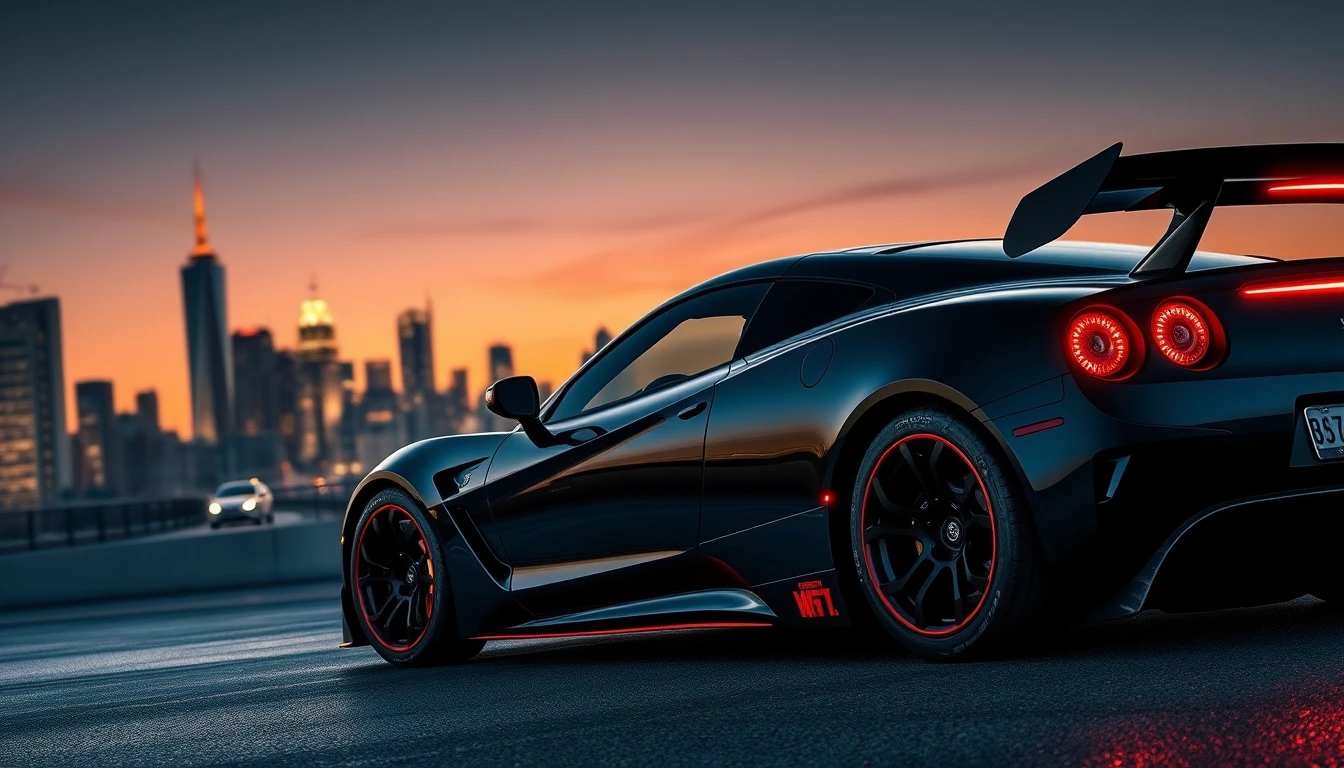 Black And Red Car Wallpaper