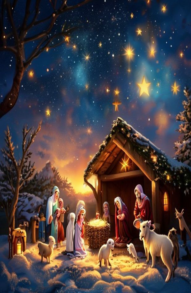 Christmas Nativity Wallpaper