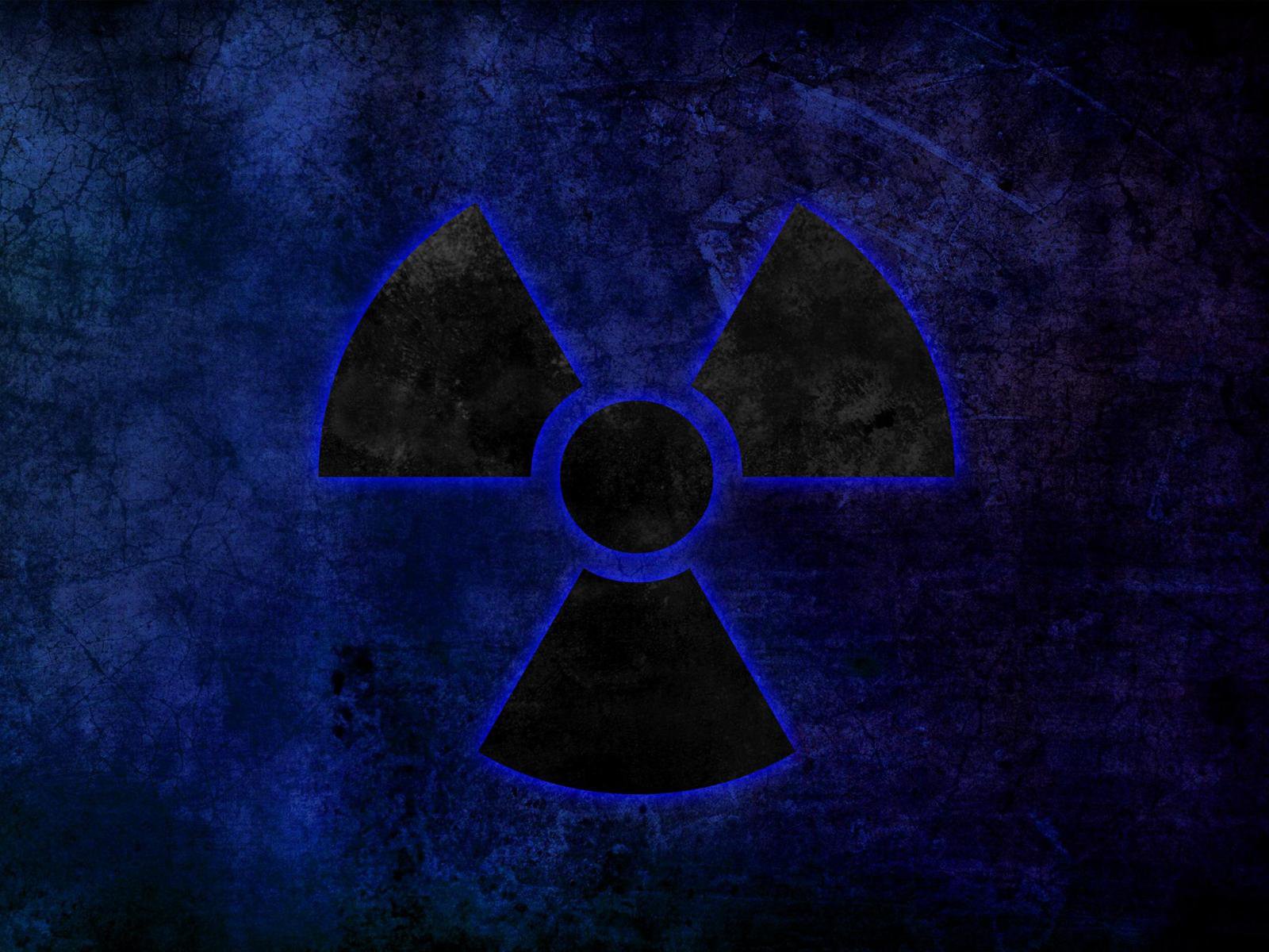 Blue And Black Nuke Wallpaper Background