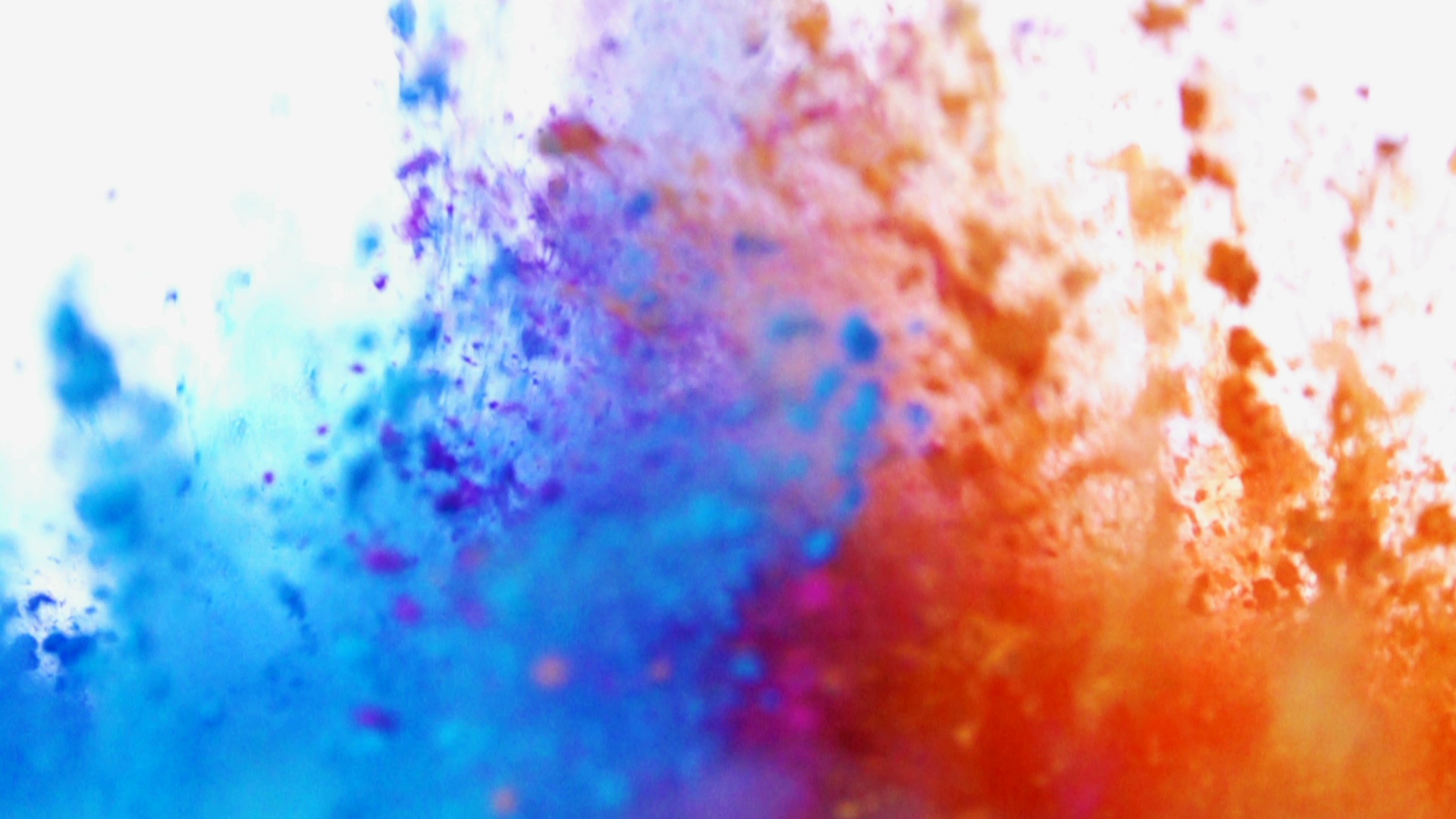 Color Powder Dust Explosions Background Texture In Watercolor