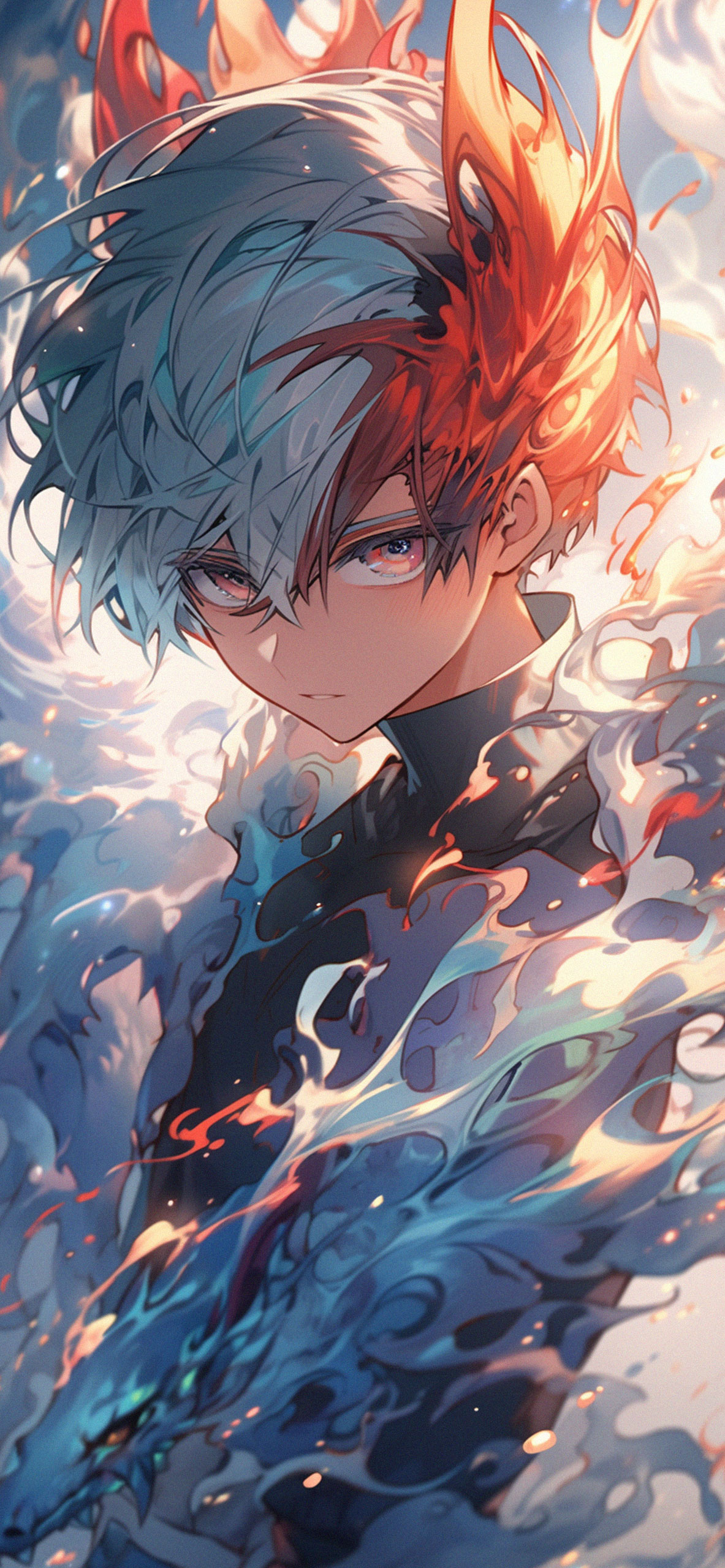 Mha Shoto Todoroki Anime Wallpaper