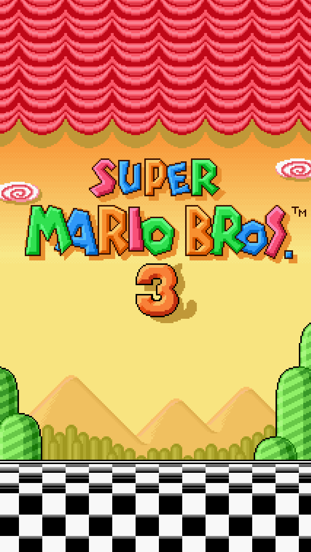 Super Mario Bros iPhone Wallpaper By