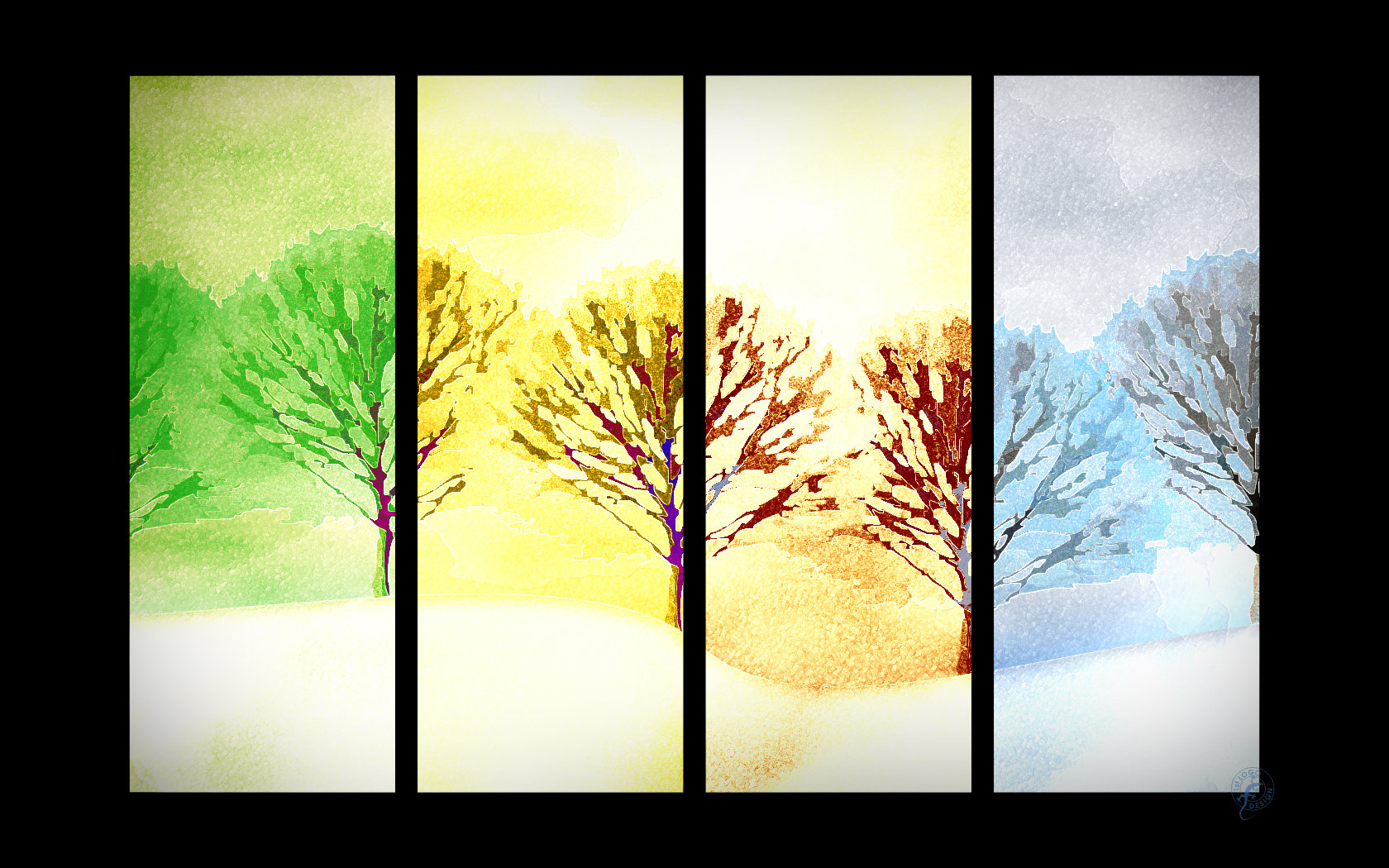 Free Seasons Wallpaper Desktop Image 1680x1050