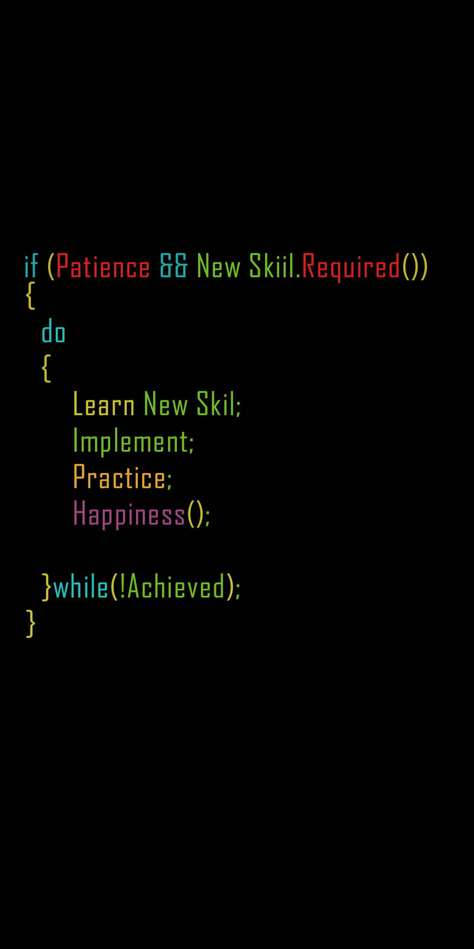 Programming iPhone Wallpaper