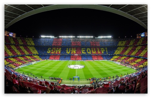 Fc Barcelona Camp Nou Stadium HD Desktop Wallpaper Widescreen High