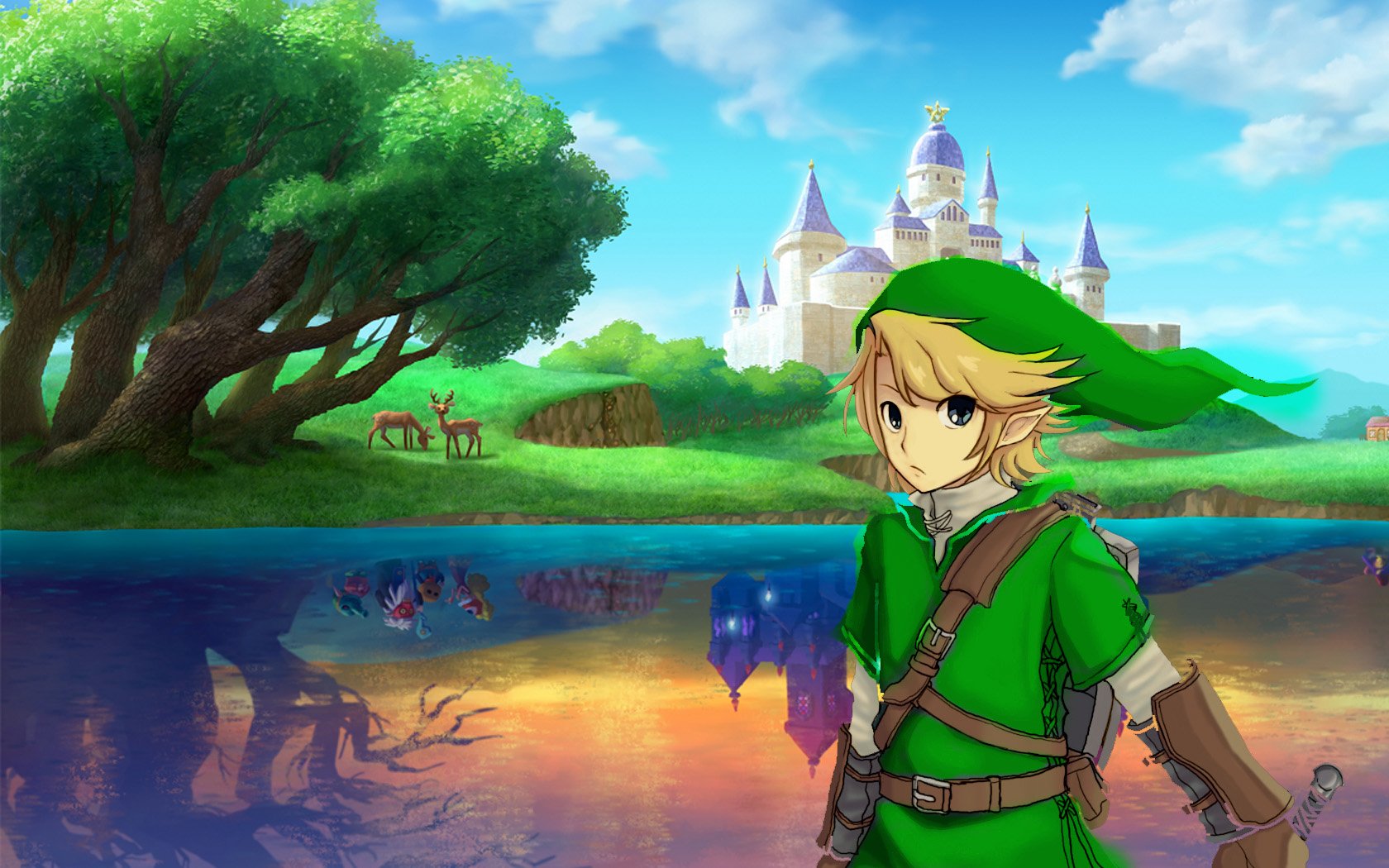 The Legend Of Zelda A Link Between Worlds HD Wallpaper And