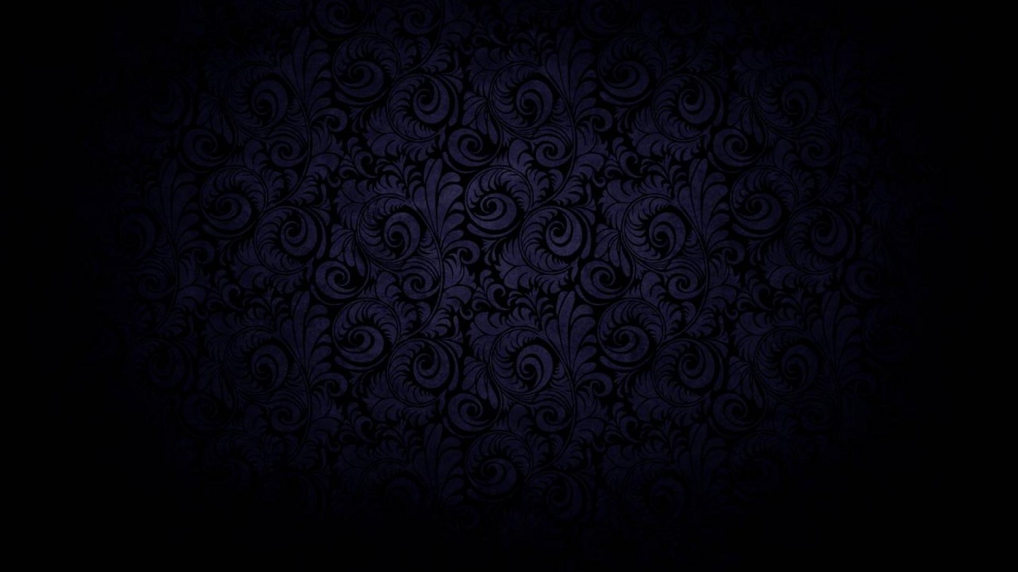 Dark Black Curved Bloom Blue Wallpaper MixHD And