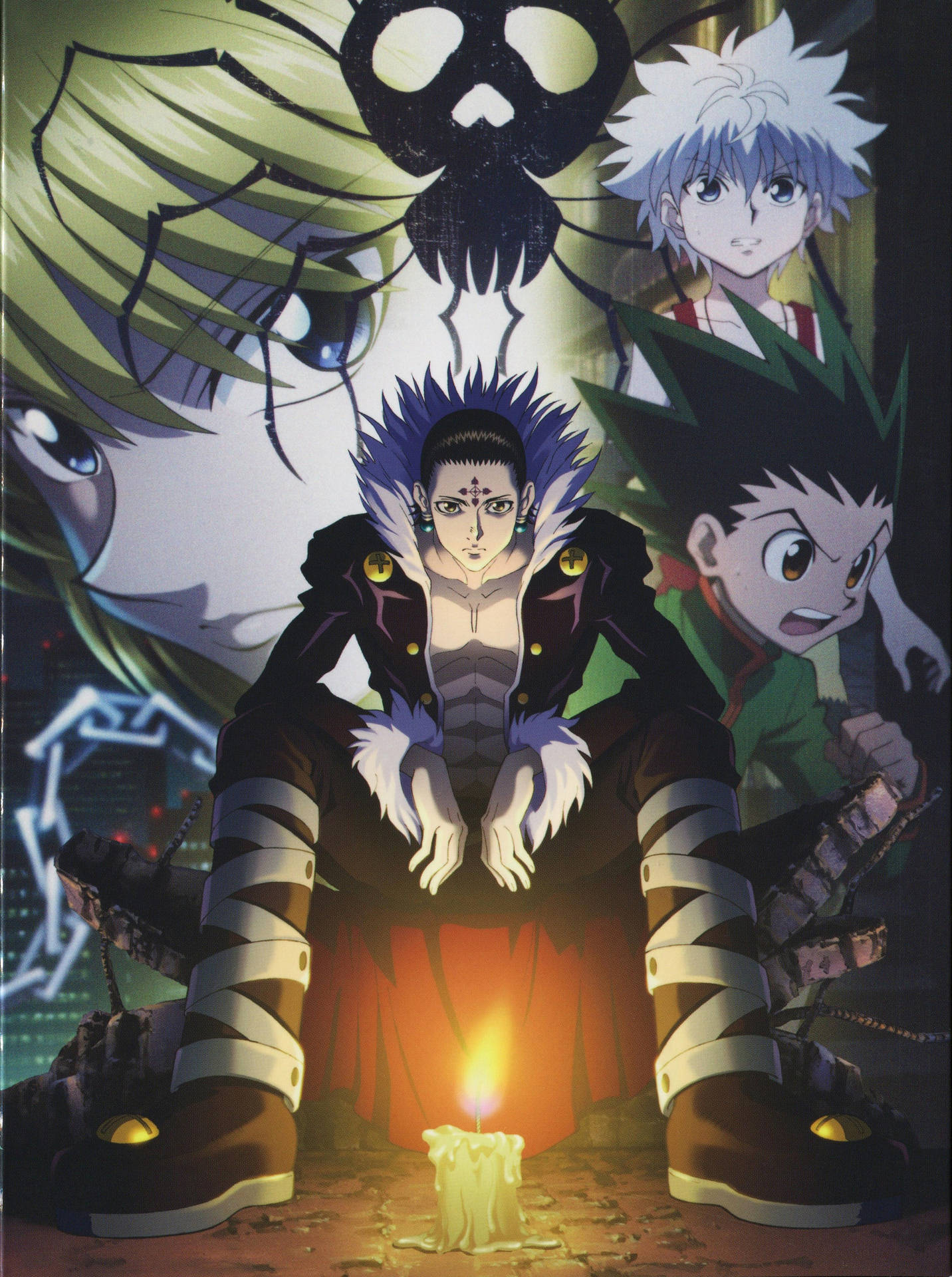 Hunter X Chrollo Lucifer Phone Wallpaper
