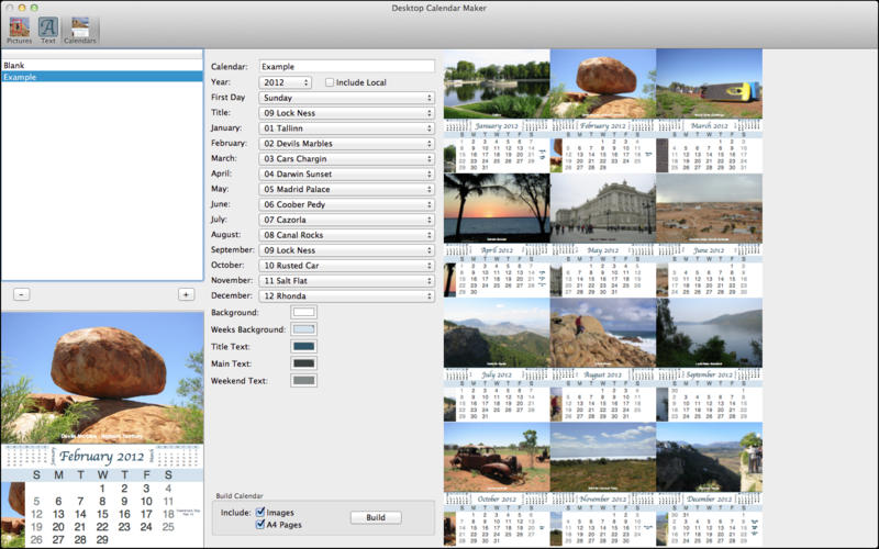 Desktop Calendar Maker On The Mac App Store