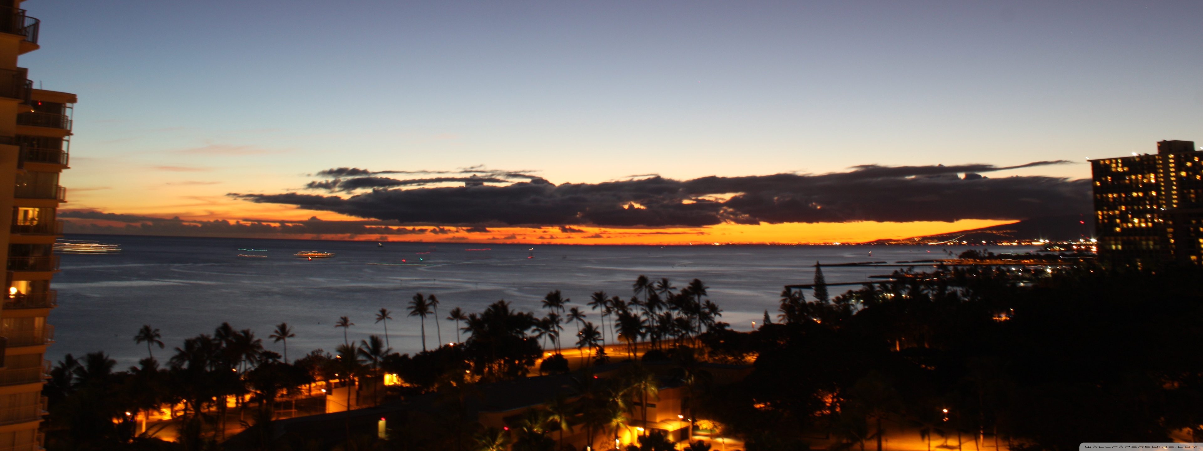 Sundown Oahu Hawaii Ultra HD Desktop Background Wallpaper For 4k