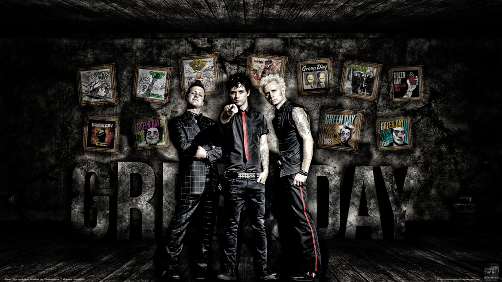 Green Day Wallpaper By Phenomenongfx