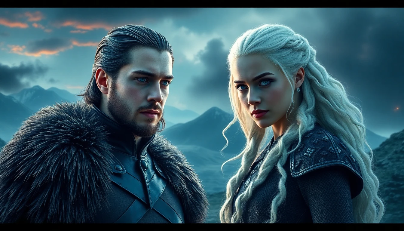 Jon Snow And Daenerys Wallpaper