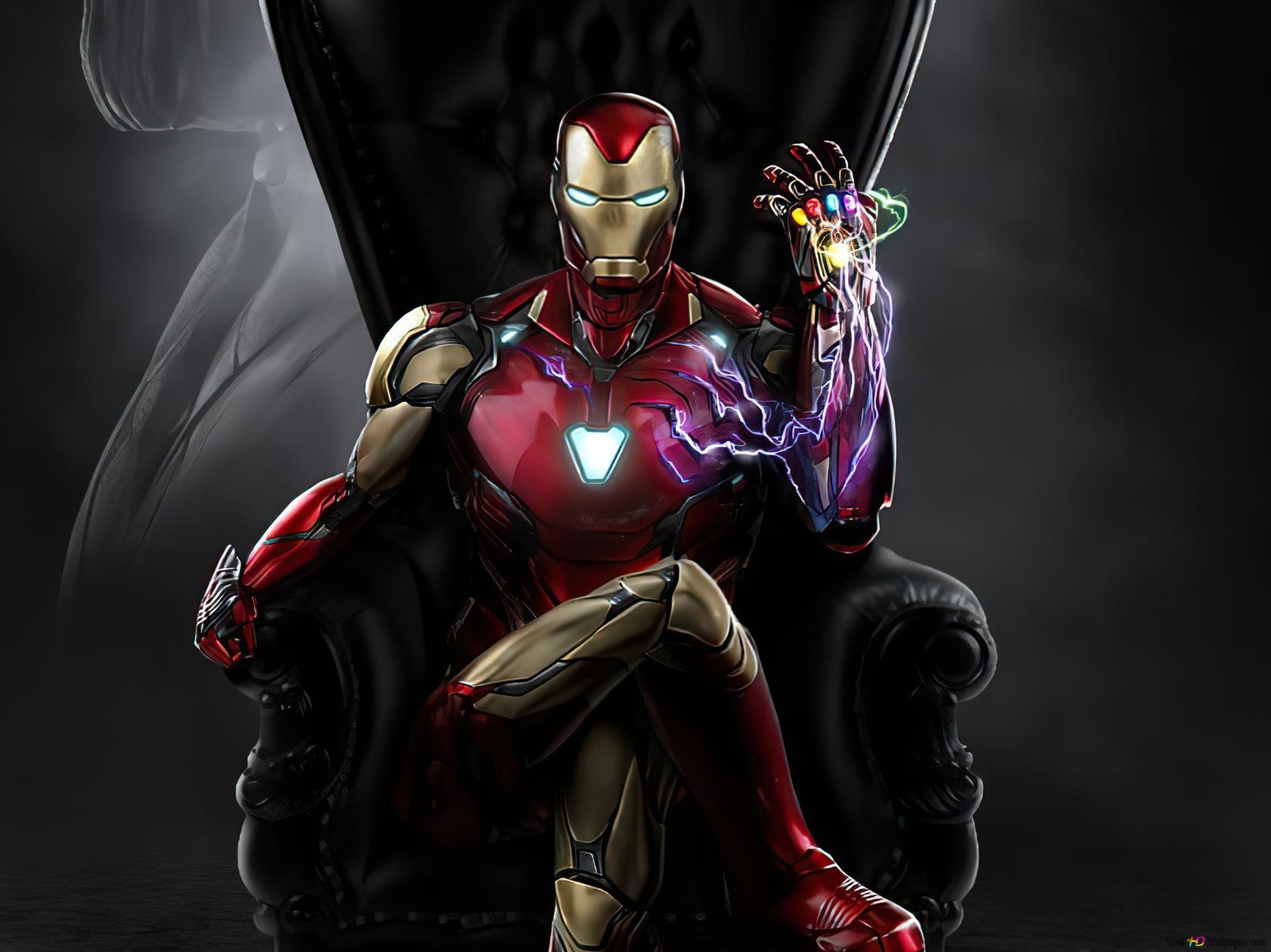 Free download Iron Man As Infinity king 4K wallpaper download ...