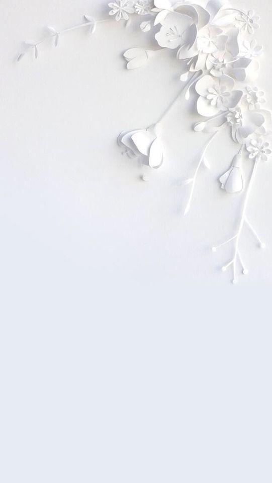 Phone Background Simplistic White