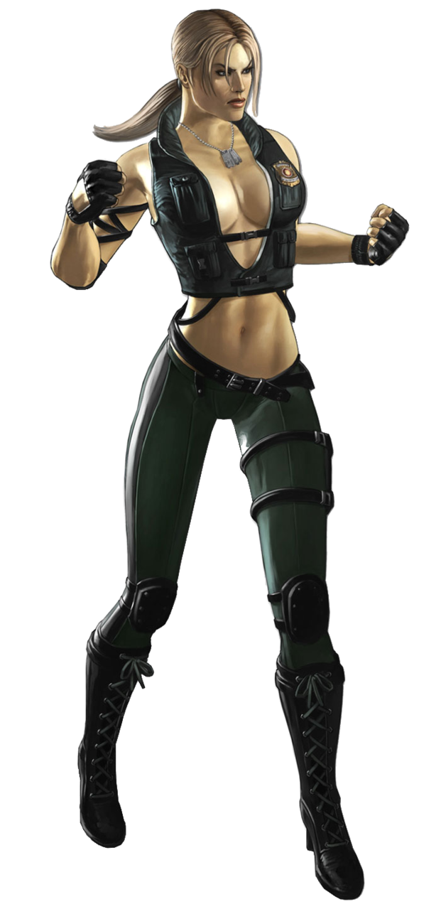 Mortal Kombat Sonya Blade Render by MissCatarina on