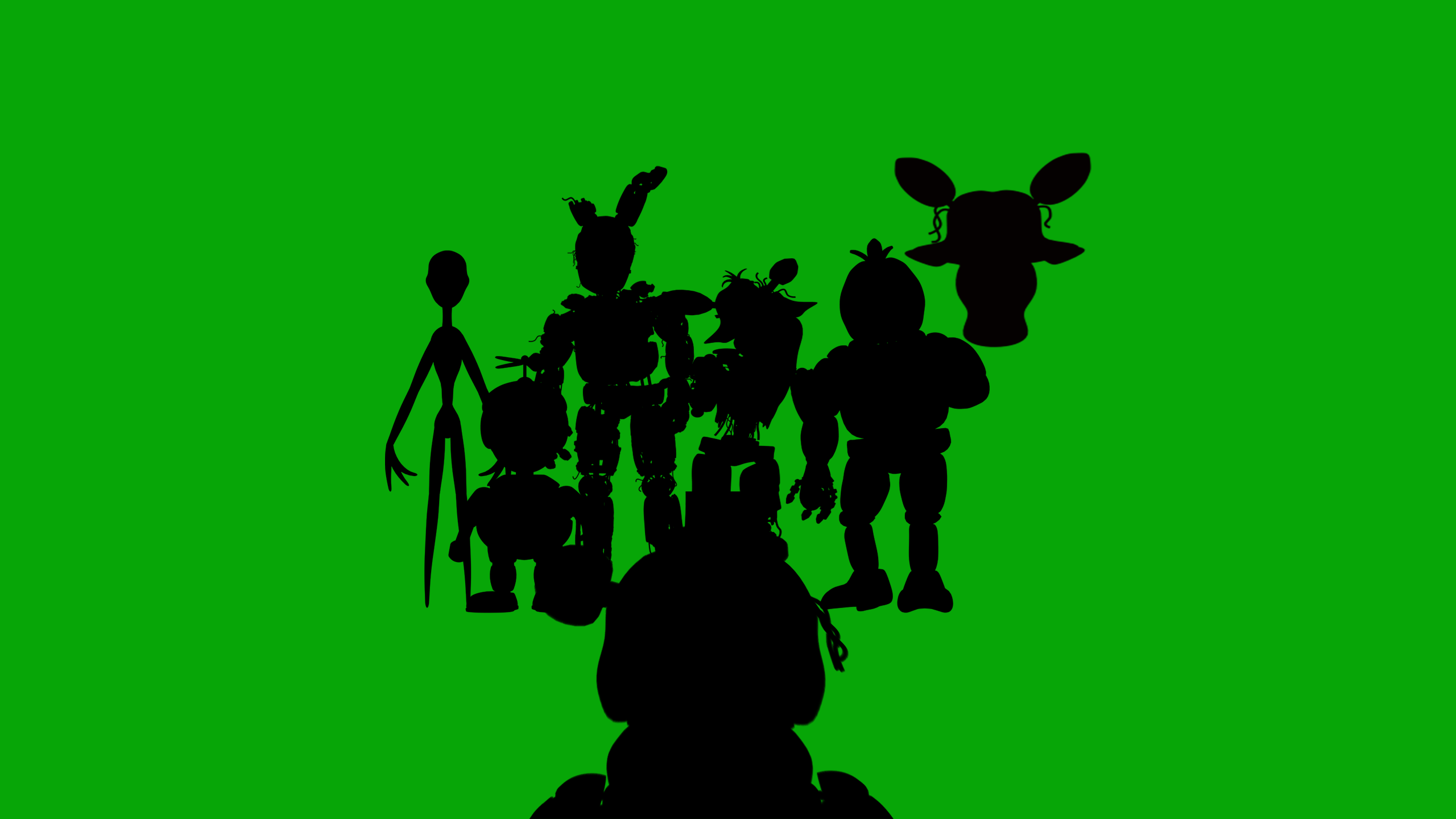 Five Nights At Freddys Wallpaper Green By