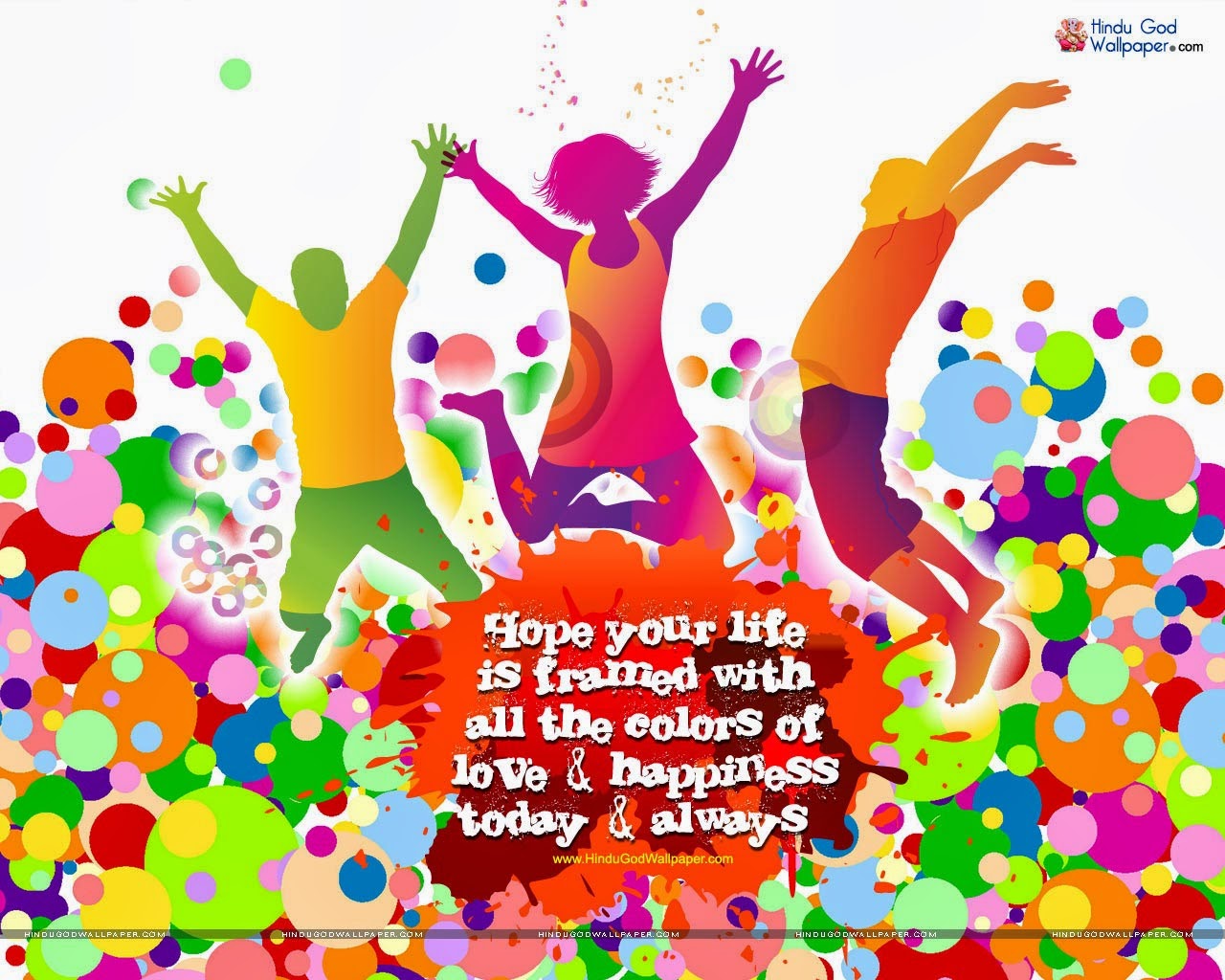 Happy Holi Image Wallpaper