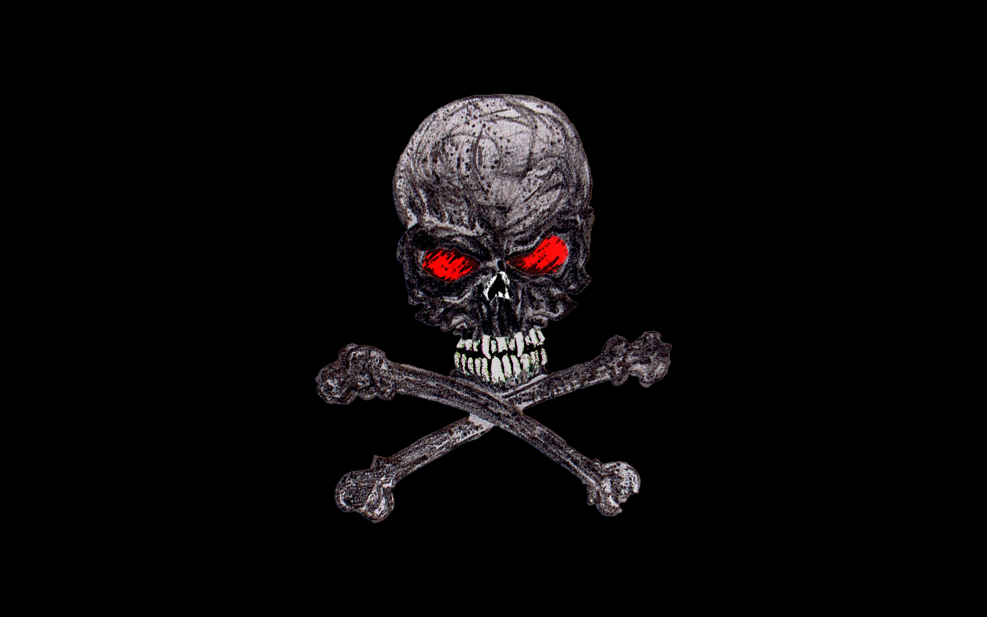 The Sketchy Dark Skull Wallpaper iPhone
