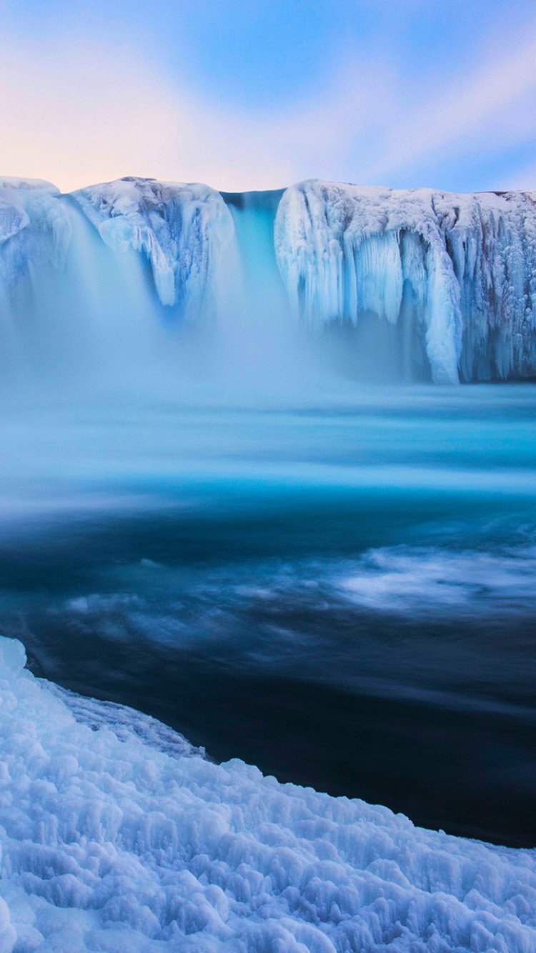 Iceland waterfall Nature iPhone 6 Wallpapers HD Wallpapers For 750x1334