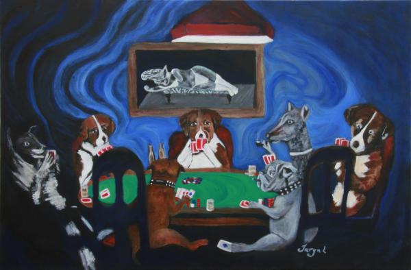 🔥 [70+] Dogs Playing Poker Wallpaper | WallpaperSafari