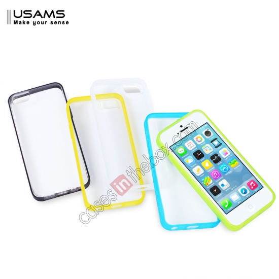 iPhone 5s Clear Case With Bumper Newest Pc Tpu Back