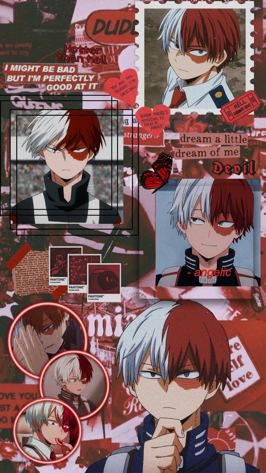 Shoto Todoroki Aesthetic Wallpaper