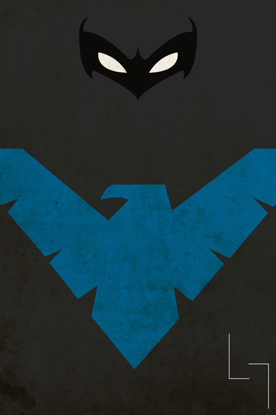 Nightwing Logo Wallpaper Iphone Images Pictures   Becuo 400x600