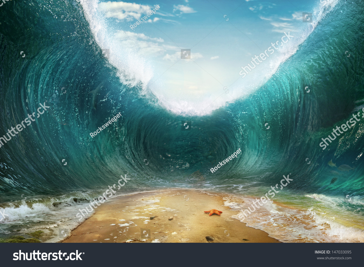 Red Sea Parting Wallpaper Imgkid The Image Kid