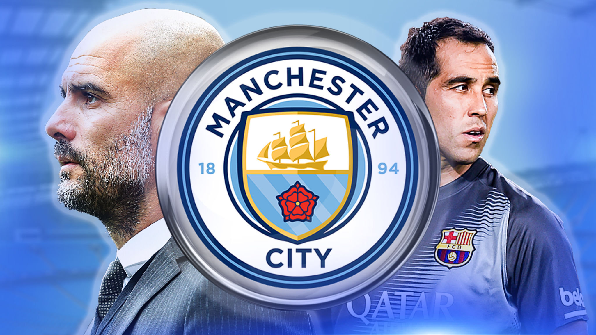Claudio Bravo Joins Manchester City From Barcelona