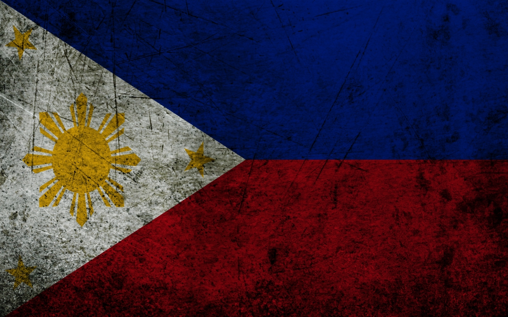 Philippine Grunge Flags Flag Wallpaper Art HD