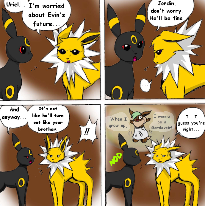 The Eevees Parental Worry By Noaqep