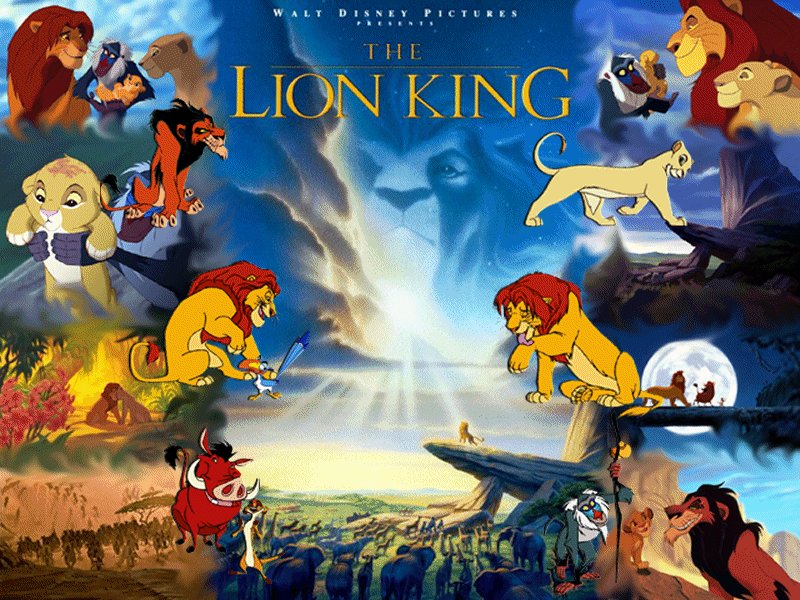 Lion King Postcard Wallpaper