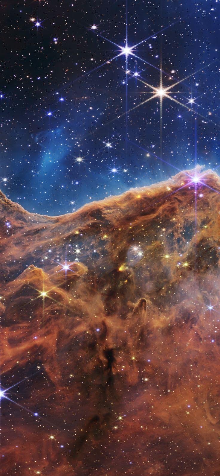James Webb Telescope iPhone Wallpaper Hubble Space