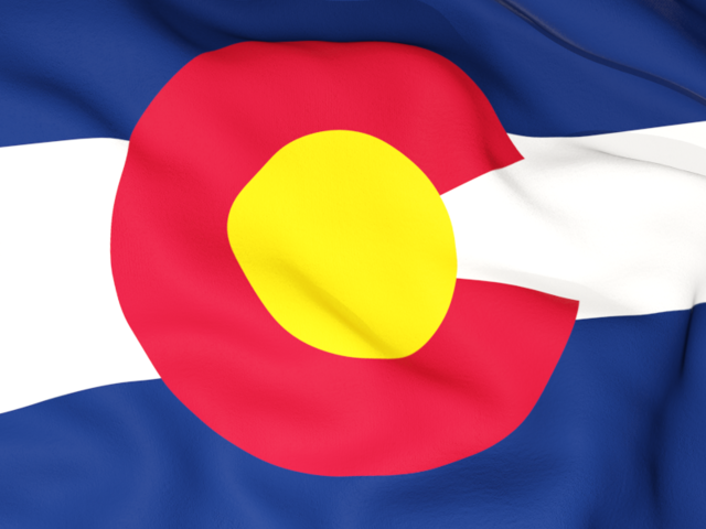 Flag Background Illustration Of Colorado
