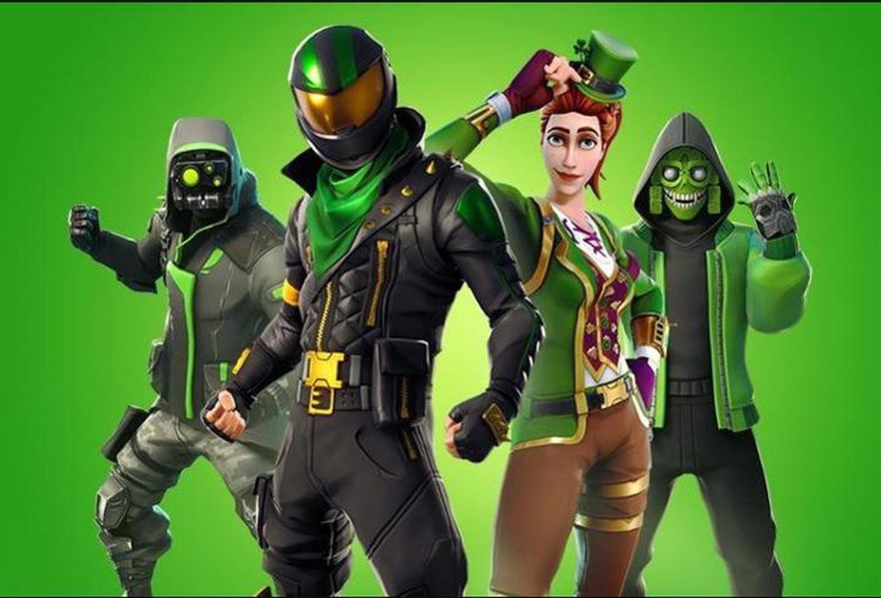 Going Green Is Fortnites Weird St Patricks Day Event