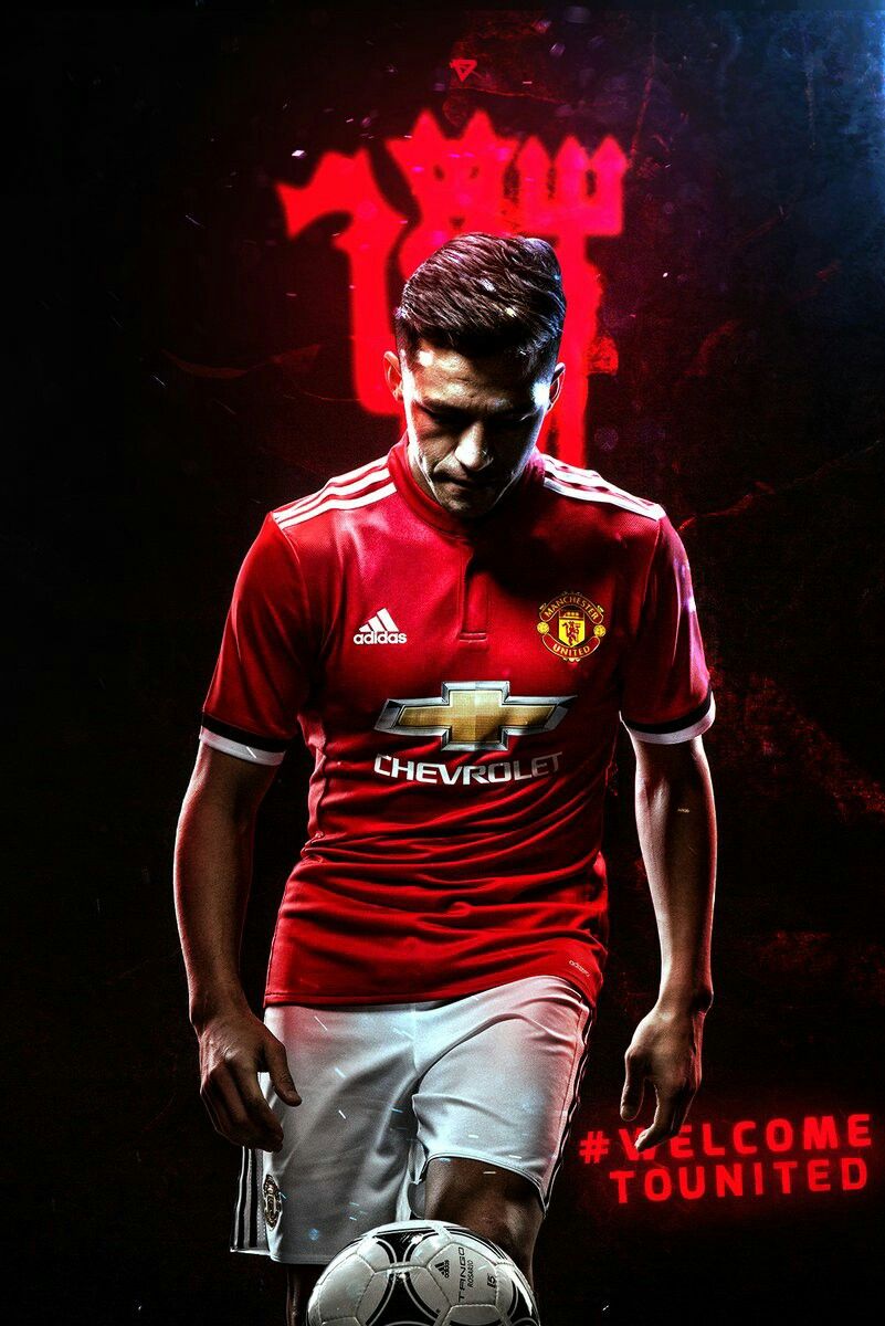 Alexis Sanchez Manchester United Football