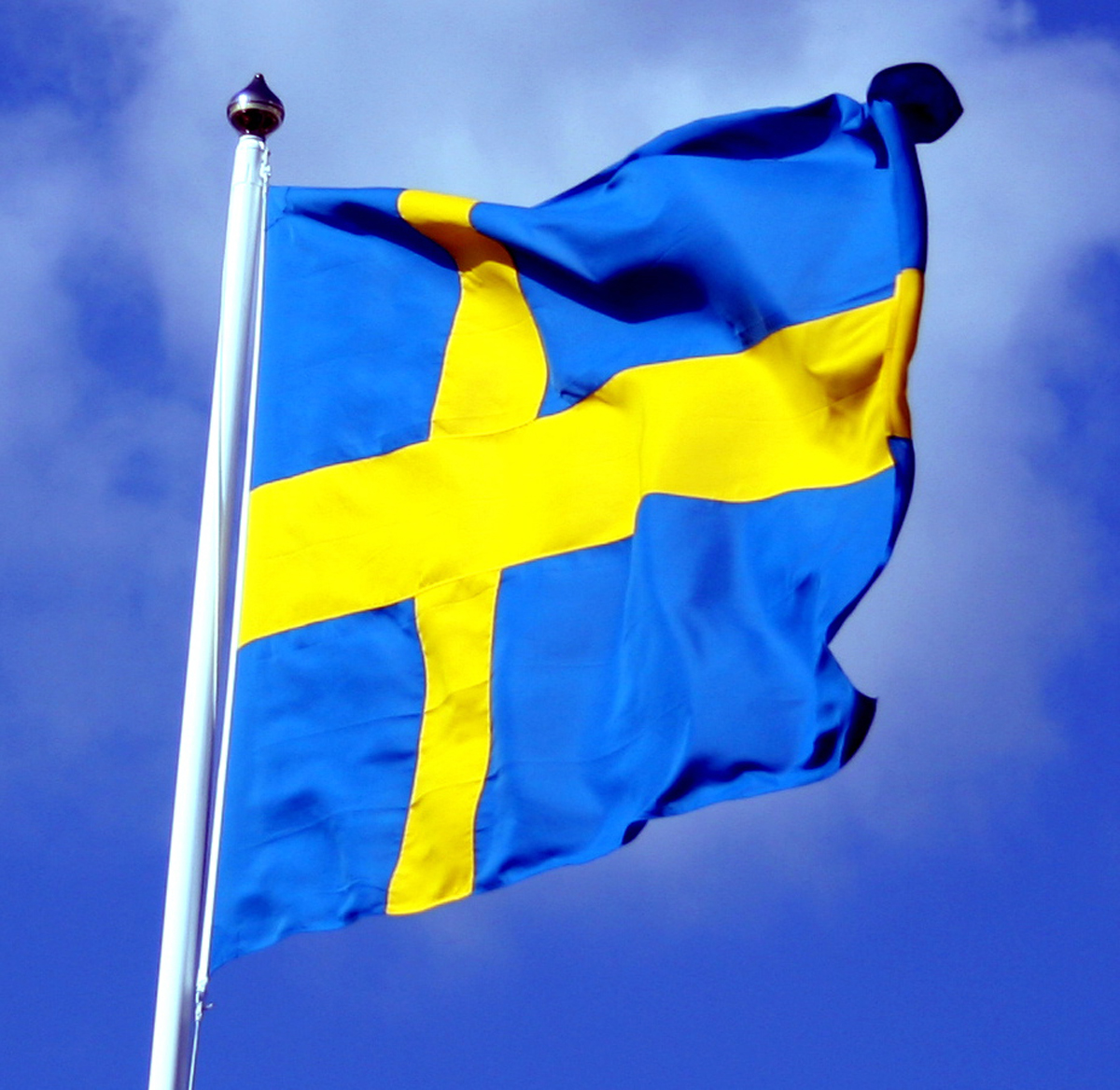 Wallpaper Flag Of Sweden Swedesh Graphics Jpg