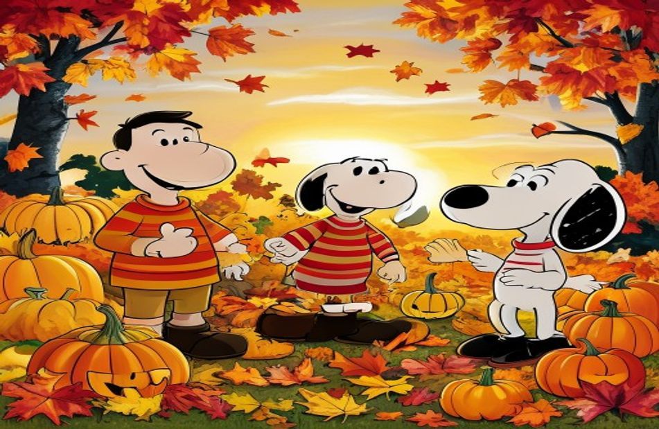 Peanuts Autumn Wallpaper