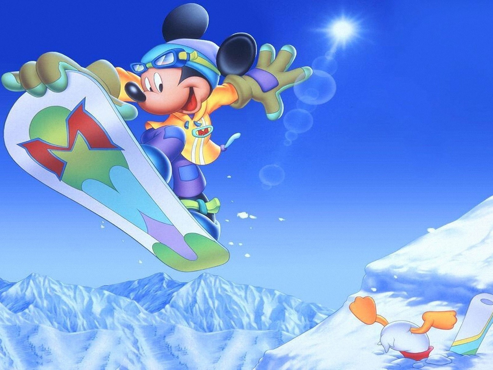Mickey Mouse Winter Adventures Wallpaper HD Wallpaper13