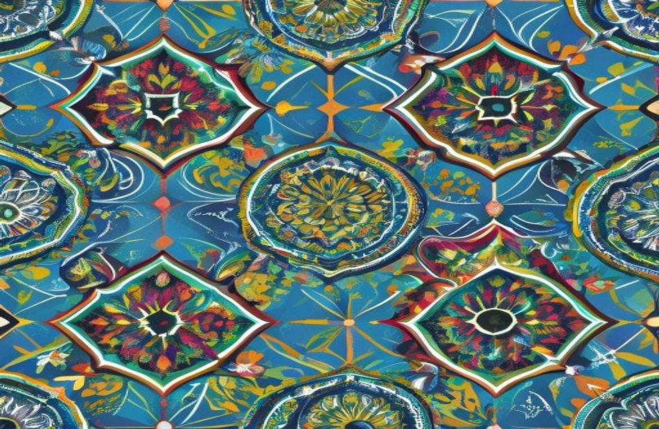 Blue Bandana Wallpaper